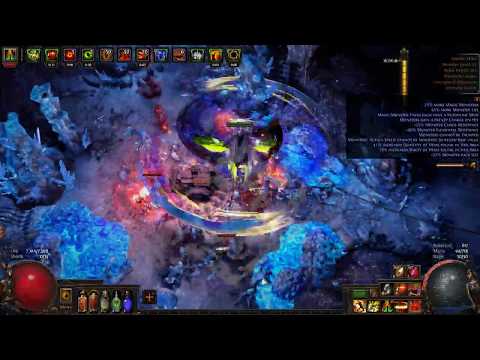 Path of Exile - 3.8 Blight Ready Build Outlines - 2H Pure Physical Crit Cyclone Slayer