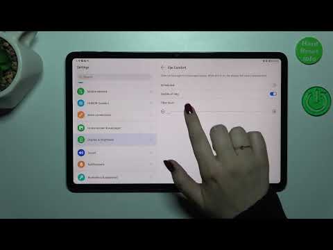 How to Activate Eye Comfort Mode on HONOR Pad 8