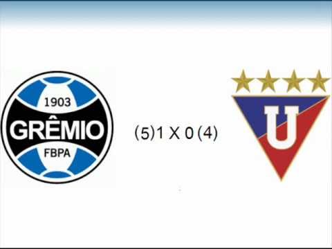 GRÊMIO (5)1 X 0(4) LDU COPA LIBERTADORES 2013