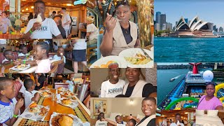Vacation Vlog | Let's Explore Carnival Splendor Cruise And Have Lunch / Dinner With Us 