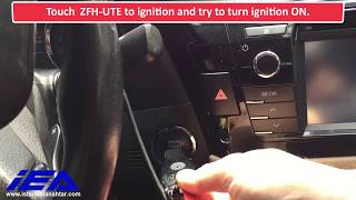 TOYOTA DST AES 128 bit LOST KEY PROGRAMMING WITH ZFH UTE
