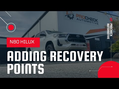 N80 Toyota Hilux Recovery Points