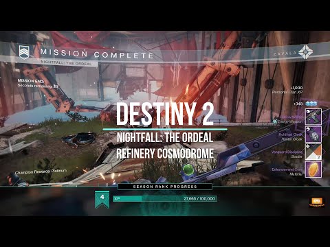 Destiny 2 Nightfall  The Ordeal Cosmodrome || Adept with GameSimple