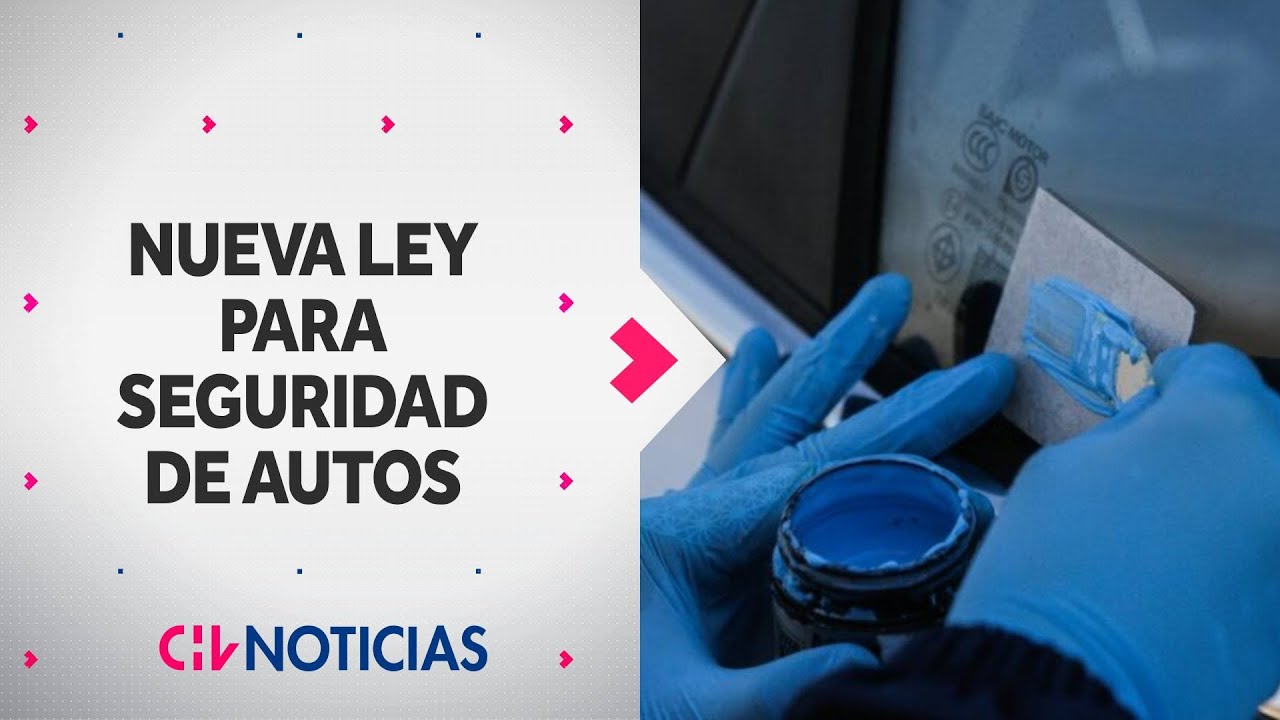 NUEVA LEY: La patente de los autos tiene que estar grabada en las ventanas - CHV Noticias