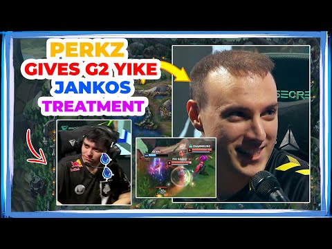 VIT Perkz Gives Jankos Treatment for G2 Yike [FUNNY]