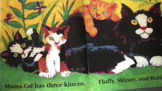 Mama Cat Has Three Kittens- animated