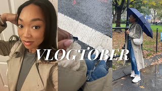 VLOGTOBER DAY 19🍁|rainy day in NYC, union square market & tj-maxx haul