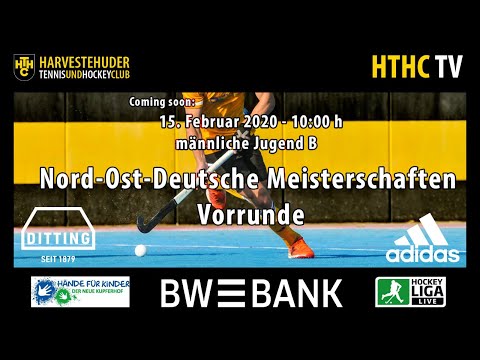 HTHC TV - NODM mJB - Vorrunde - Hallenhockey - 15.02.2020 ab 10.00 h