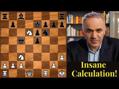 Kasparov's Phenomenal Calculation | Move Of The Day | Kasparov vs Anand | Insane Chess Calculation