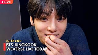 Download lagu 🔴[MULTI SUB] BTS LIVE 🔴 Jungkook Live Stream (2026-02-24) JK Full Weverse Live Today💜 mp3