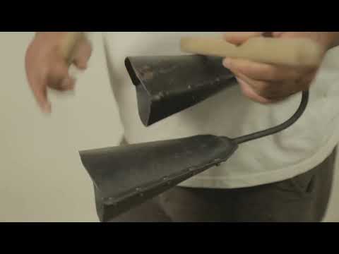 Gonguê Duas Bocas Cravado - Maracatu de Baque Solto