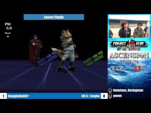 “Ascension 11/26/16” - ThundeRzReiGN (Fox) v. Ivayne (Wolf/Falco) - Losers Finals