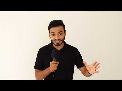 Anshuman Srivastava Audition As Reporter