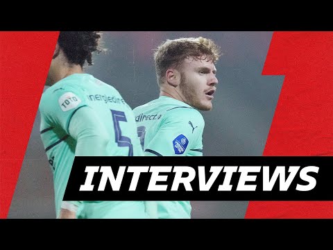 'Twee keer een BIZAR einde vandaag' 😜 | INTERVIEWS Gakpo & Vertessen
