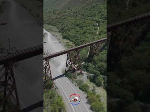 El bello Viaducto del Toro, en Campo Quijano  #salta #drone #vistashermosas #dji #turismo  #travel