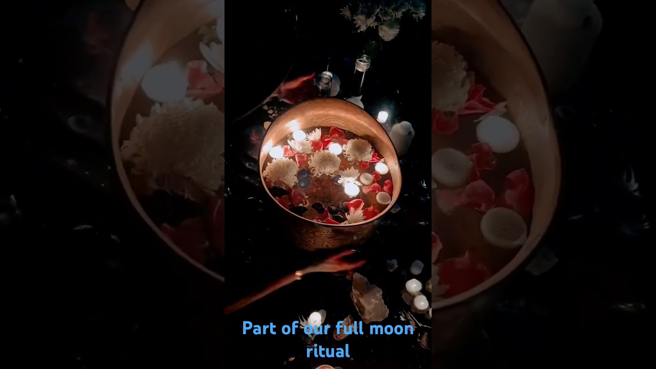 A small part of our full moon ritual #witchy #magic #witch #fullmoon