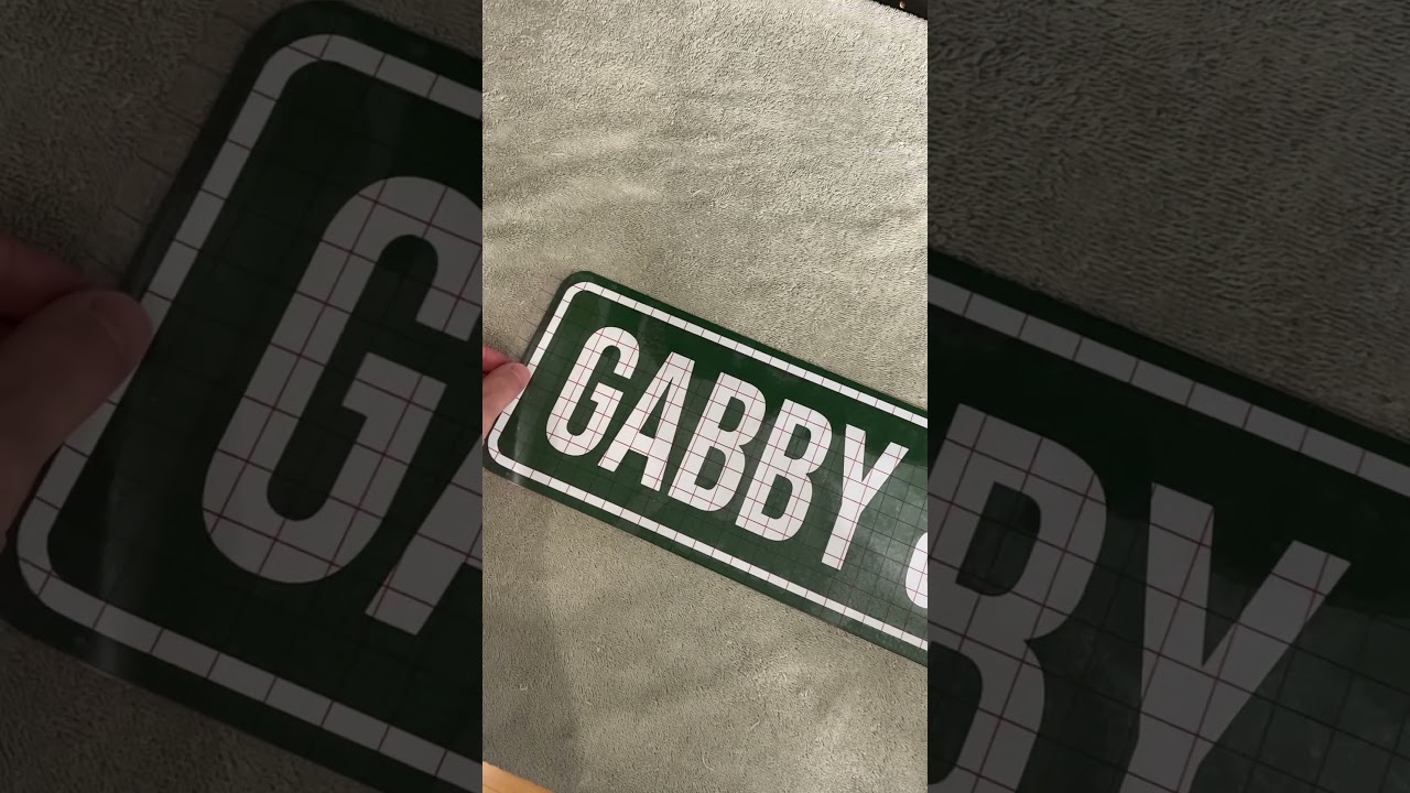 How I Make Street Signs
