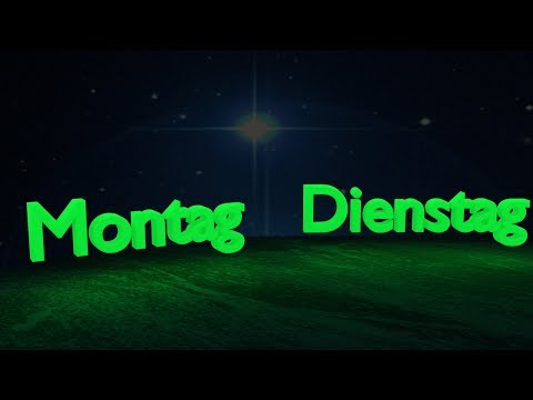 ♫ GERMAN Days of the Week Song (Remix) ♫ Das Wochentage Lied ♫ Les Jours de la Semaine en Allemand ♫