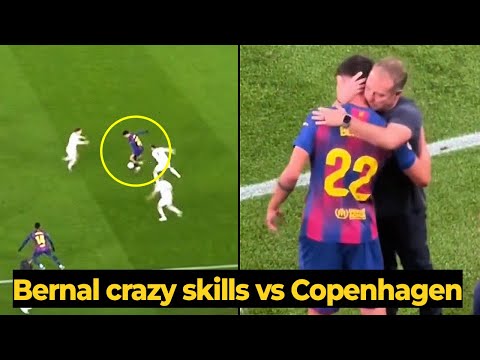 Hansi Flick salutes Marc Bernal after brilliant performance vs Copenhagen last night