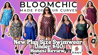 BLOOMCHIC Plus Size Swimsuit Try-On Haul|Honest Review👙| Swimwear Under $40|Feat Fany|Tasha StJames