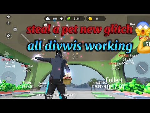 free fire steal a pet new glitch 😱 unlimited shark 🦈 | all divwis working 💪 steal a pet glitch new 