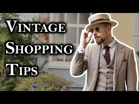 6 quick tips for buying classic and vintage menswear