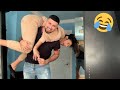 Couples LIFT And CARRY Challenge HE WEIGHS 200 POUNDS
