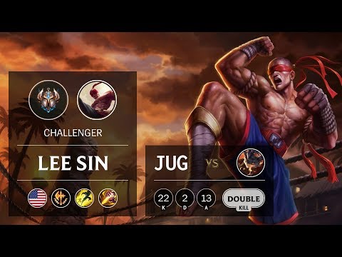 Lee Sin Jungle vs Rumble - NA Challenger Patch 9.24