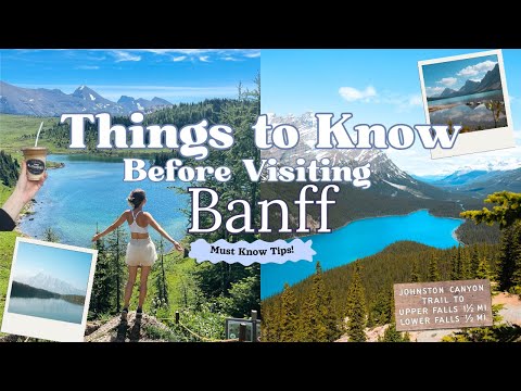 ☀️ Banff Travel Tips | 24 Things to know when planning your trip to Banff, AB