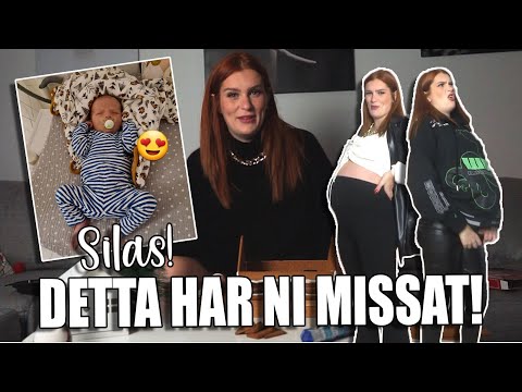 MIN SISTA VIDEO SOM GRAVID! | Pepparkakshus och Gravidstyling