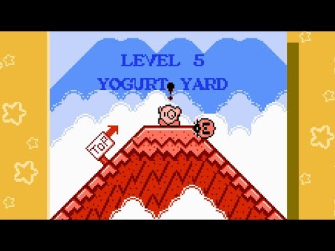 Kirby's Adventure - Level 5: Yogurt Yard - 100% Walkthrough