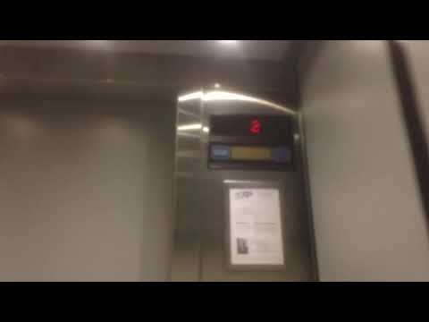 1 minute ride On The Dover Impulse Hydraulic Elevator At Wake Med Operation Center, Raleigh NC