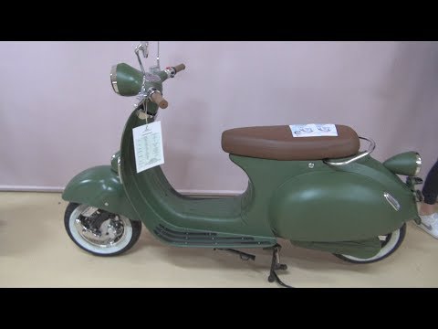 Motoretta D1 Green (2019) Exterior and Interior