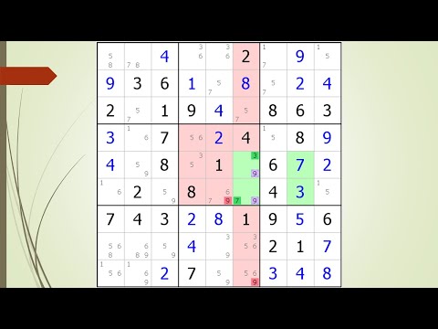 dxSudoku #65 Avoidable Rectangle Type 2