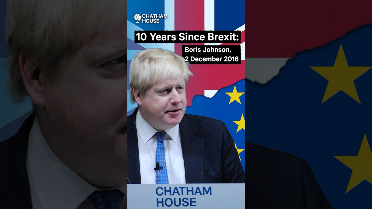Brexit – 10 years on: Boris Johnson
