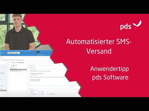 Automatisierter SMS-Versand | Anwendertipp pds Software [2025]