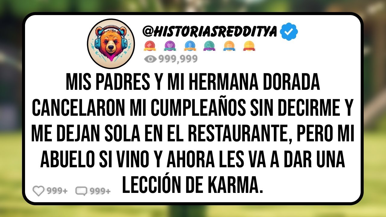 Mis PADRES y mi Hermana Dorada Cancelaron mi Cumpleaños sin Decirme y me Dejan Sola en el Restan...