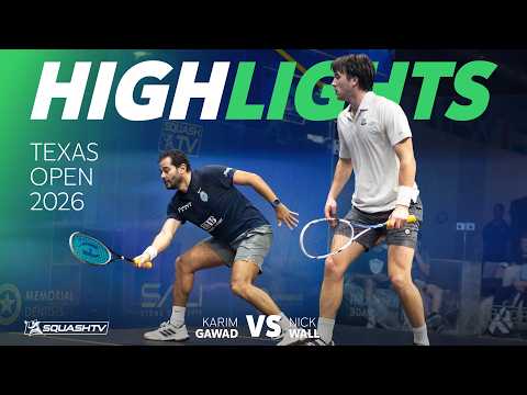 🇪🇬 Gawad v Wall 🏴󠁧󠁢󠁥󠁮󠁧󠁿 | Texas Open 2026 | ROUND 2 HIGHLIGHTS