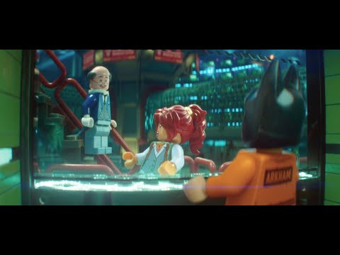 The Lego Batman Movie - Phantom villains invade the manor + Batman is freed