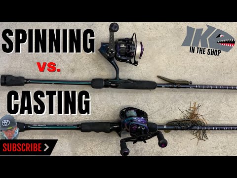 HOW TO CHOOSE THE RIGHT REEL! SPINNING VS. CASTING!