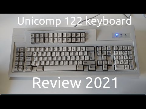 Unicomp 122 PC Keyboard "Battlecruiser" Review 2021