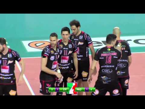 #SuperLega - Civitanova-Padova 3-2: highlights