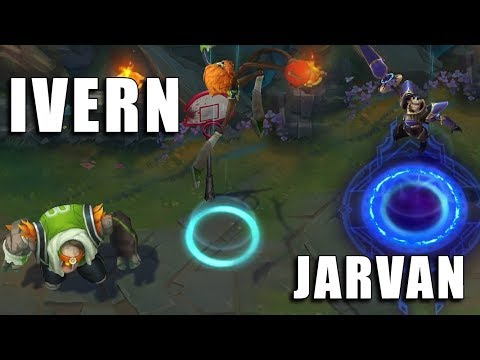 IVERN MESTRE DAS ENTERRADAS E JARVAN HEXTECH