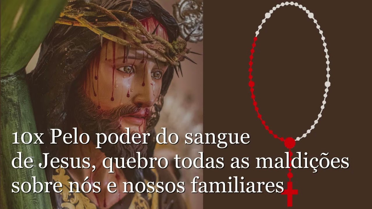 TERÇO DA VITÓRIA PELO SANGUE DE JESUS 27/11/2024 | REZE PARA ALCANÇAR MUITOS VITÓRIAS EM SUA VIDA