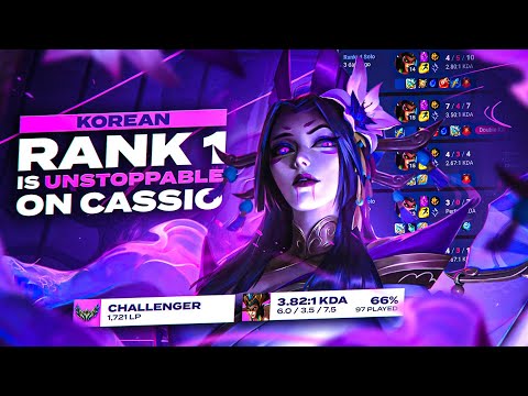 NOBODY CAN STOP HIM... *1800LP KOREAN RANK 1 CASSIO*