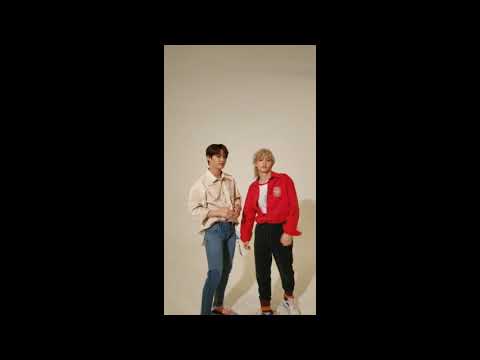 Lee Know & Felix ( Stray kids )  challenge " Love story " On Tik tok