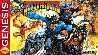 Sunset Riders - Arcade Colors Hack [Genesis] Longplay