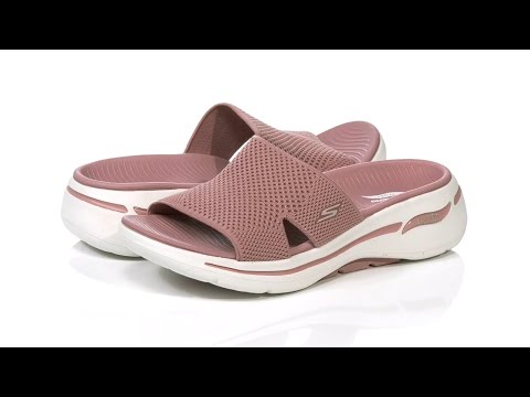 SKECHERS Performance Go Walk Arch Fit Knit Slide SKU: 9487730