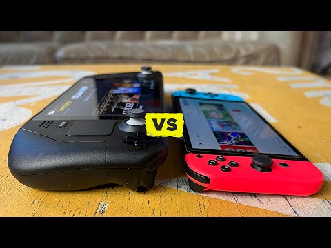 Steam Deck vs. Switch OLED (Watch the Reveals)