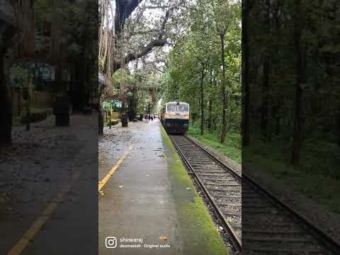 India's scenic beautiful Railway Station. Cherukara Railway station